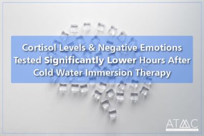 cold plunge therapy lowers cortisol & negative emotions