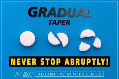 get off lamictal gradually, never stop abruptly