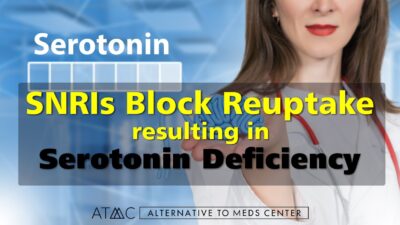 SNRIs block serotonin reuptake