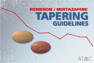 mirtazapine tapering guidelines