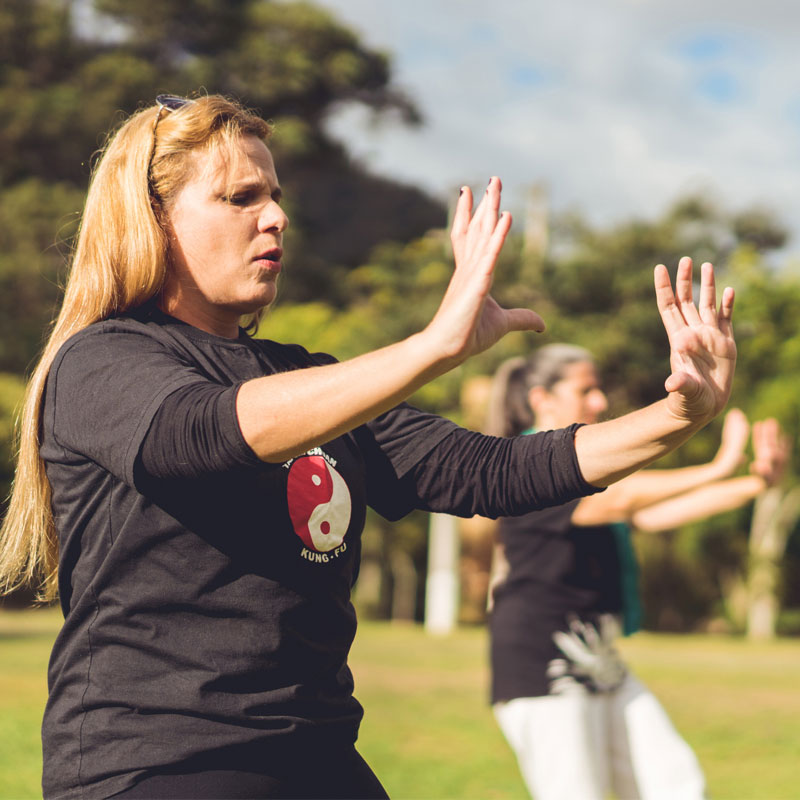 Practicing Qigong