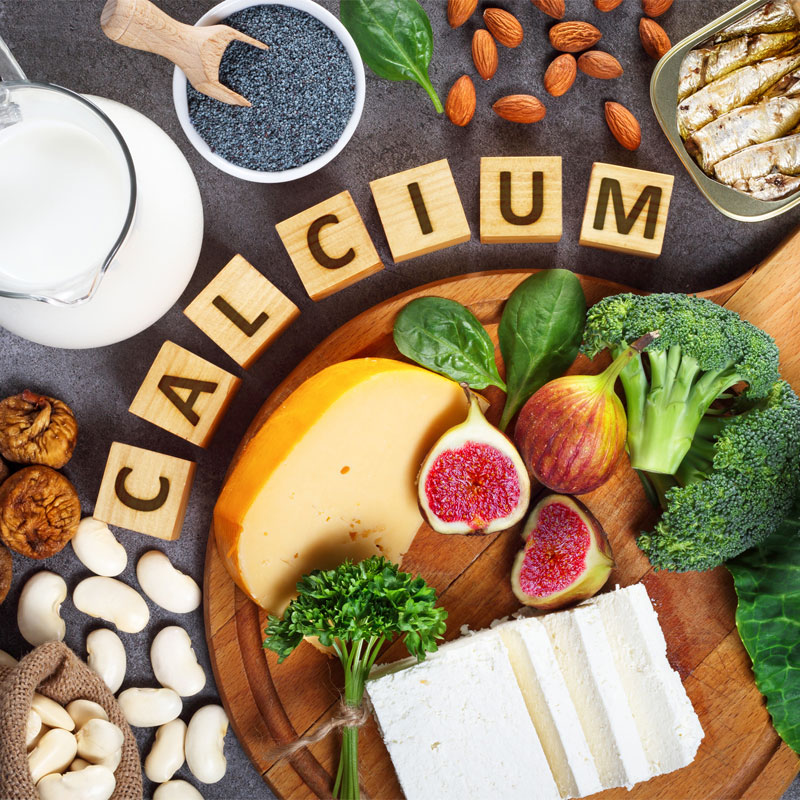 Calcium rich foods