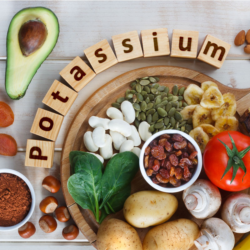 Potassium rich foods
