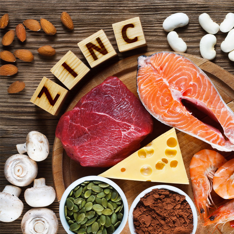 Zinc rich foods