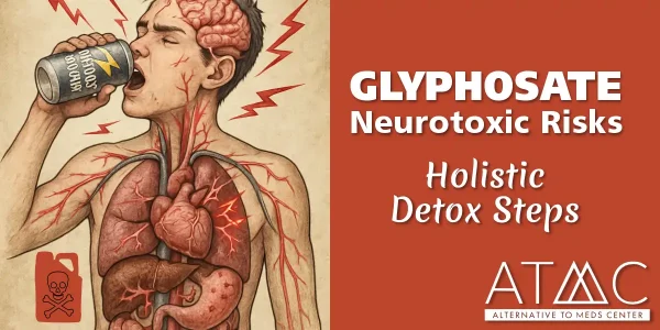 glyphosate neurotoxic risks, holistic detox steps